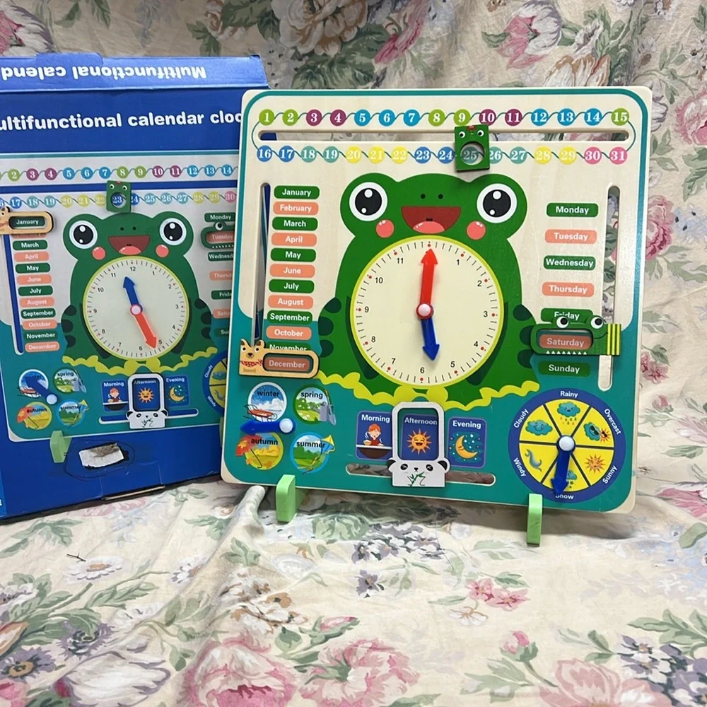 Multiple functional calendar, clock